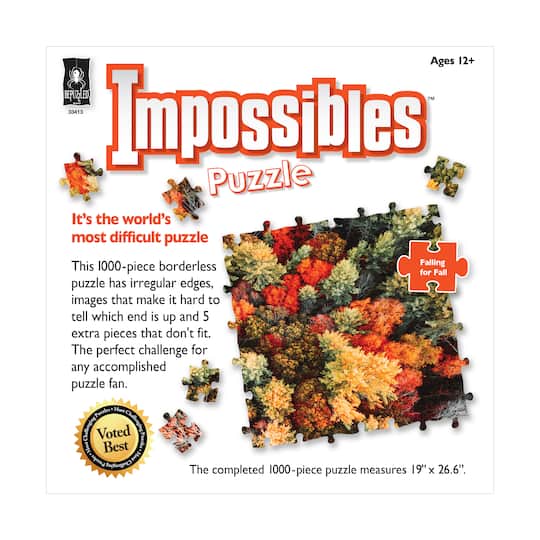 Impossibles Puzzle - Falling for Fall: 1000 Pcs